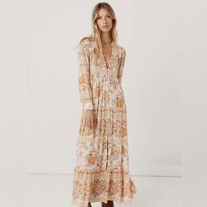 Spell & The Gypsy Free People Size XS Meadowland Gown Dress